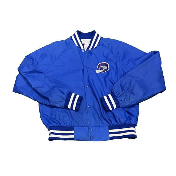 Vintage Active Generation New York Giants NFL Jacket XL Distressed Condition - Picture 1 of 15